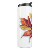 Herbstblatt Thermal Tumbler Thermosbecher (Nach links gedreht)
