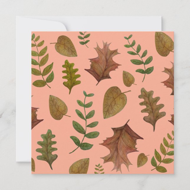 Herbstblätter (Vorderseite)