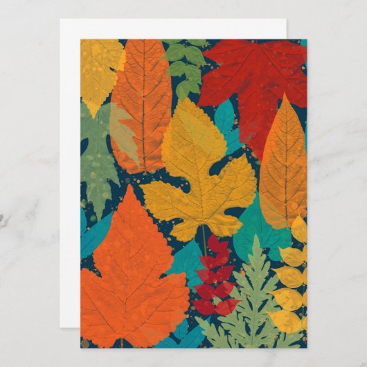 Herbstblätter (Vorne/Hinten)