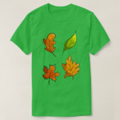Herbstblätter1 T-Shirt (Design vorne)