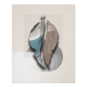 Herbstblätter_1 Glänzendes Poster
