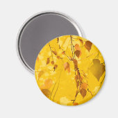 Herbstblätter 3 magnet (Vorderseite/Rückseite)
