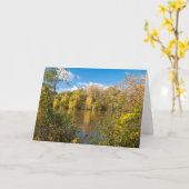 Herbstblätter am Minnesota-Fluss Karte (Gelbe Blume)