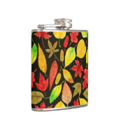 Herbstblätter, Aquarellfarbe Flachmann (Rechts)