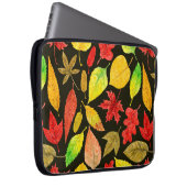 Herbstblätter, Aquarellfarbe Laptopschutzhülle (Vorne Rechts)