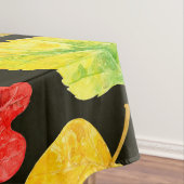 Herbstblätter, Aquarellfarbe Tischdecke (Beispiel)