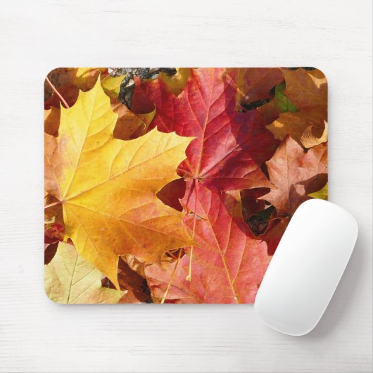 Herbstblätter - Atemberaubend! Mousepad (Mit Mouse)