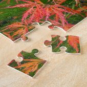 Herbstblätter auf dem japanischen Gartenapfel in P Puzzle (Seite)