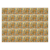 Herbstblätter auf Wasser Tischdecke (Vorderseite (Horizontal))