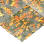 Herbstblätter auf Wasser Tischdecke (Schrägansicht)