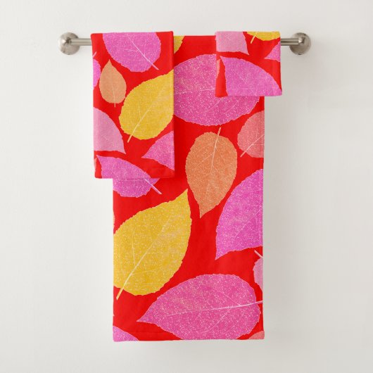 Herbstblätter. Badhandtuch Set (Insitu)