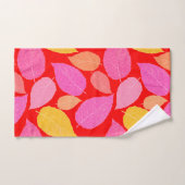 Herbstblätter. Badhandtuch Set (Handtuch)