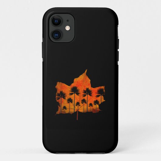 HERBSTBLÄTTER BÄUME Case-Mate iPhone HÜLLE (Rückseite)