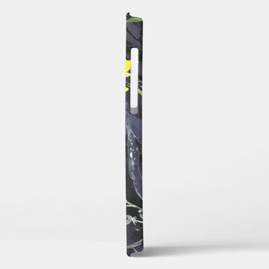 Herbstblätter, Beeren: Aquarellmuster. Case-Mate iPhone Hülle (Rückseite / Links)