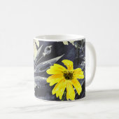 Herbstblätter, Beeren: Aquarellmuster. Kaffeetasse (VorderseiteRechts)