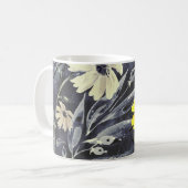 Herbstblätter, Beeren: Aquarellmuster. Kaffeetasse (Vorderseite Links)