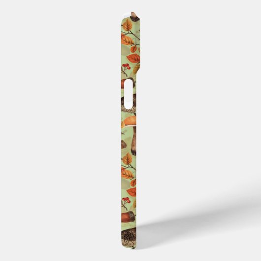 Herbstblätter, Beeren, Pilze und Früchte Case-Mate iPhone Hülle (Rückseite / Rechts)