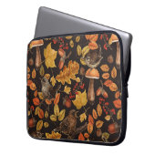Herbstblätter, Beeren, Pilze und Früchte Laptopschutzhülle (Vorderseite Links)