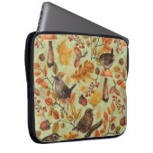 Herbstblätter, Beeren, Pilze und Früchte Laptopschutzhülle (Vorne Rechts)