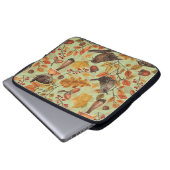 Herbstblätter, Beeren, Pilze und Früchte Laptopschutzhülle (Vorne Knopf)