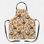 Herbstblätter, Beeren, Pilze und Früchte Schürze (Vorderseite)