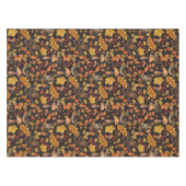 Herbstblätter, Beeren, Pilze und Früchte Tischdecke (Vorderseite (Horizontal))