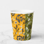 Herbstblätter, Berries & Acorns-Papierkästen Pappbecher (Rechts)