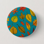 Herbstblätter Button (Vorderseite)
