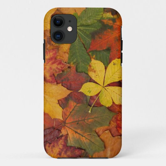 Herbstblätter Case-Mate iPhone Hülle (Rückseite)