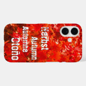 Herbstblätter Case-Mate iPhone Hülle (Rückseite (Horizontal))