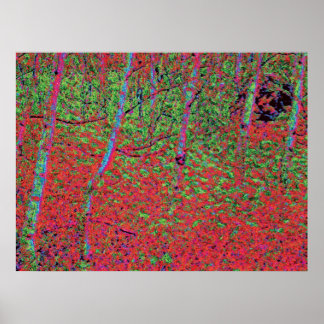 Herbstblätter d5 poster