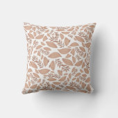 Herbstblätter danken Throw Pillow Kissen (Rückseite)