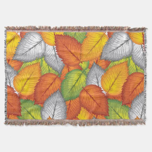 Herbstblätter Decke (Vorderseite)