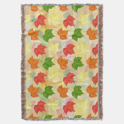 Herbstblätter Decke (Vorderseite Vertikal)