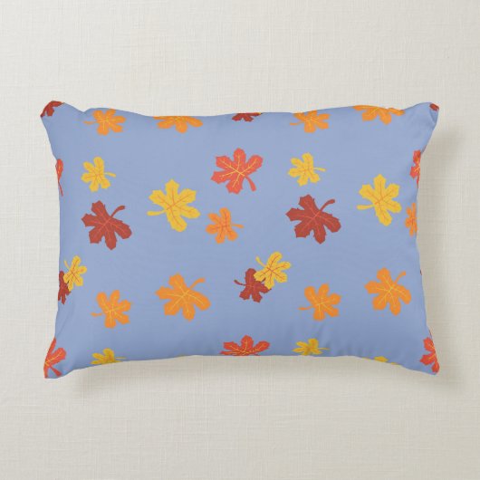 Herbstblätter Dekokissen (Vorderseite)