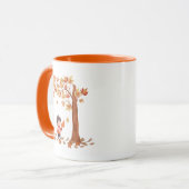 Herbstblätter der Tasse (Vorderseite Links)