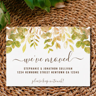 Herbstblätter, die wir angekündigt haben ankündigung