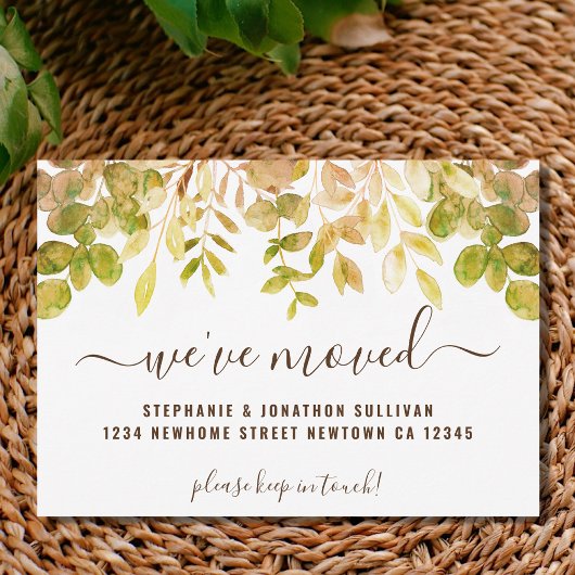 Herbstblätter, die wir angekündigt haben ankündigung