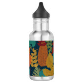 Herbstblätter Edelstahlflasche (Links)