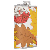 Herbstblätter, einfache, nahtlose Muster Flachmann (Rechts)