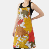 Herbstblätter, einfache, nahtlose Muster Schürze (InSitu)