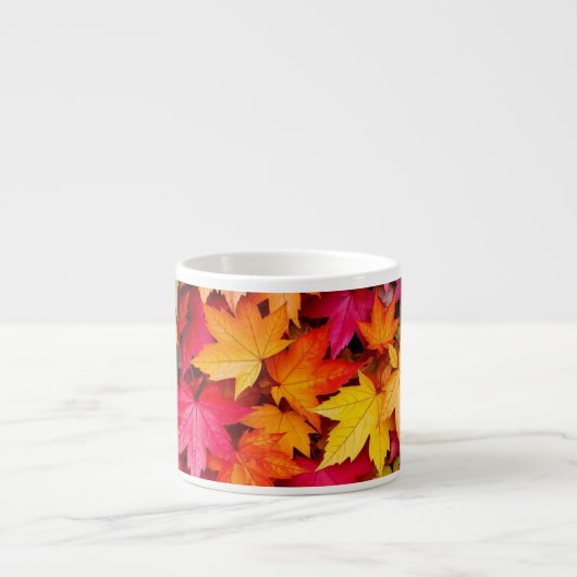 Herbstblätter espressotasse (Vorderseite)