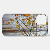 Herbstblätter fallen unter Waldblatt Case-Mate iPhone Hülle (Rückseite (Horizontal))
