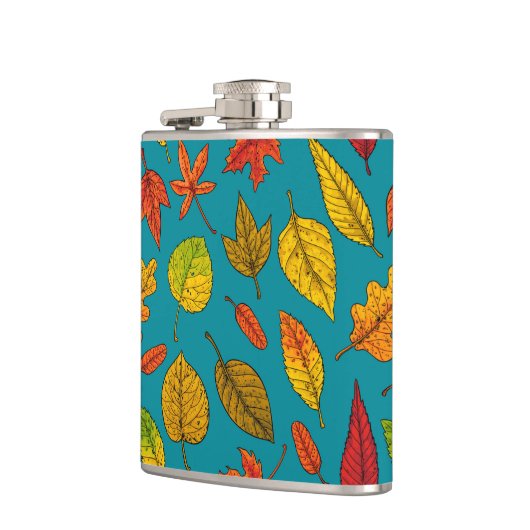 Herbstblätter Flachmann (Links)