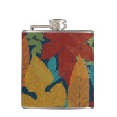 Herbstblätter Flachmann (Vorderseite)