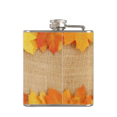Herbstblätter Flachmann (Rückseite)