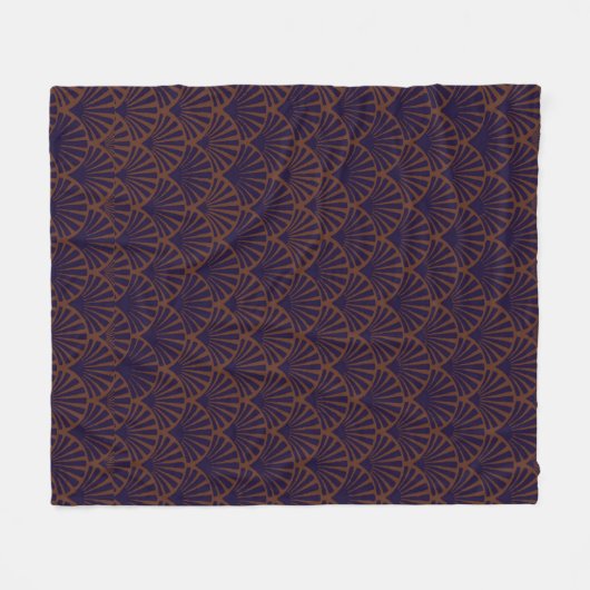 Herbstblätter Fleecedecke (Vorderseite (Horizontal))