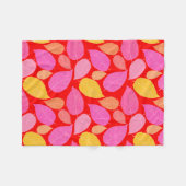 Herbstblätter. Fleecedecke (Vorderseite (Horizontal))