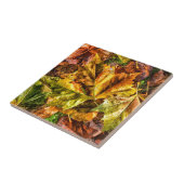 Herbstblätter Fliese (Seite)