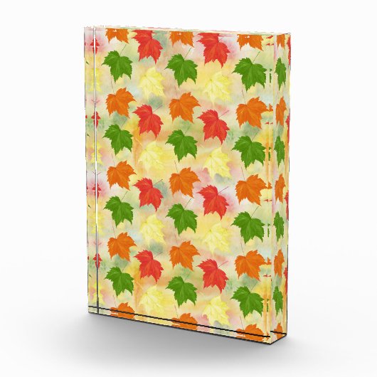 Herbstblätter Fotoblock (Rechts)
